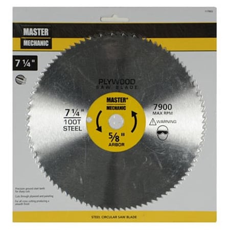Disston Disston 117853 7.25 in. Master Mechanic Panel Blade; 100 Tooth 117853